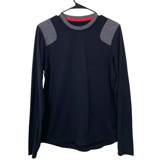 Lululemon Sprint Long Sleeve Size Medium in Black - Picture 5 of 10